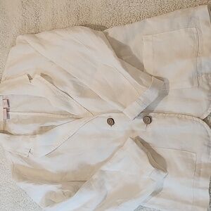 ST. TROPEZ linen blazer